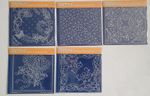 Clarity Groovi  / GRO-PA-42439 / Linda's Richelieu Lace A5 Square Groovi  Plates