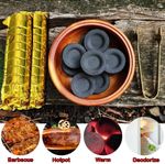 SHISHA HOOKAH CHARCOAL BAKHOOR INCENSE BURNER COAL TABLETS Discs Quick Lighting