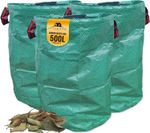 Garden Bags with Handles Heavy Duty Waste Bag Green Rubbish Sack Large Storage