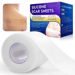Silicone Scar Sheets Reusable Tape Roll Professional For Surgery Burn Acne