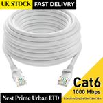 CAT6 OUTDOOR ETHERNET CABLE 1000Mbps SUPER FAST EXTERNAL WATERPROOF LEAD LOT