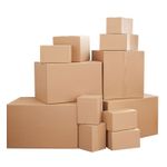SINGLE & DOUBLE WALL CARDBOARD POSTAL BOXES - BRAND NEW MADE FROM RECYCLED PAPER