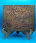 1933 Vintage Photo Album Holiday Memories Wells Cathedral Photos Film TV Prop