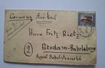 Airmail South West Africa 1947 Windhoek-Sovietzone-Potsdam-Babelsberg