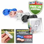 Aluminium Metal Fidget Spinner Heavy EDC Stress Relief Toy Free UK Postage