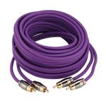 Bassface EVO-6M EVO Twisted Pair Shielded RCA Interconnect Cable - 6m