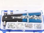 86PCS M3-M8 Heavy Duty Hand Riveter Rivet Gun Kit Threaded Rivet Nut Set Tool UK