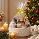Gift Basket | Gift Basket Set DIY | Woven Cotton Basket | Medium sized