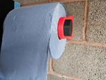 Milwaukee blue roll holder
