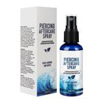 Piercing Cleaning Solution Saline Spray 60ml Aftercare Ear Nose Navel