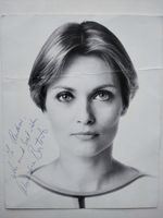 ALEXANDRA BASTEDO - AUTOGRAPH SIGNED 8X10" PHOTO. ABSOLUTELY BEAUTIFUL!