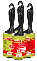4 Scotch Brite Lint Roller Removes Hair and Fluff