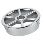 McAlpine STWGR-CP 1.5" Shower Grid Chrome Plated Removable Shower Waste Grid