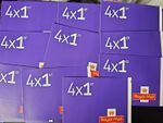 ROYAL MAIL 40 x 1st CLASS BARCODED STAMPS - 10 Books Each With 4 Stamps
