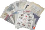 ISLE OF MAN COLLECTION OF 8 BOOKLETS, 22 S.S., 14 BLOCKS & 6 ENVELOPES ALL MINT