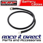 Battery Cable 32" Black Cable with 1/4" & 5/16" Lug Terminal WRP