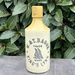 W. & T Bagge King's Lynn Vintage Kitchen Stoneware Ginger Beer Bottle
