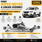 Vauxhall Mokka / Mokka X 2013–2019 Front Wiper Motor & Linkage Assembly 42333715
