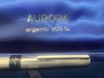 Aurora Fountain Pen Marco Polo SILVER 925 SOLID F Aeronautics
