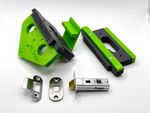 Tubular Latch Jig Router Template for National Hickman