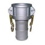 Aluminium Camlock Fitting - Part C - Female Adaptor X Hosetail