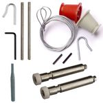 HENDERSON FULL REPAIR KIT Cables & Rollers (Nuts) garage door spares parts