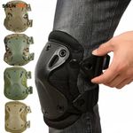4X Tactical Military Army Elbow & Knee Pads Airsoft Paintball Sports Protection