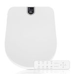 Electronic Smart Bidet Seat Heated Seat RemoteControl Warm Air Drying Self-clean