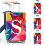 Letter Elastic Travel Trolley Case Cover Protector Suitcase Cover Luggage Covers