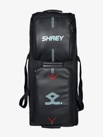 2026 Shrey Meta 120 Large Cricket Wheelie Bag - Black - Size 98 x 36 x 36cm