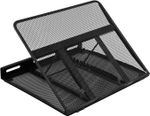 Amazon Basics Ventilated Adjustable Ergonomic Laptop Stand, 33 x 28.7 x 18.5 cm