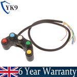 Universal 5 button Array Motorcycle Switches Race Bikes 22mm Handlebar Switch  A