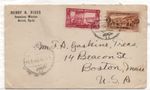 Grand Liban Postal History Cover to Boston USA WS44142