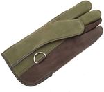 Falconry Glove Leather Bird Handling Suede Layer Nubuck Glove. Double Short