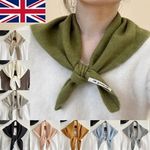 Wool Knitted Triangular Scarf Warm Warm Shawl New Triangle Knit Scarves Winter