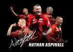 Nathan Aspinall Signed A4 Autograph PHOTO Montage Signature Print DARTS Gift