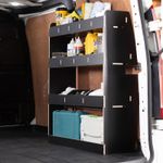 Ford Transit Custom L1 (SWB) 2012-23 Driver Side Rear HEXABOARD Van Racking