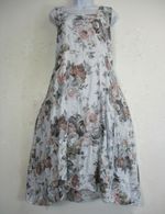 Lagenlook 100% Linen Italian Summer Dress Pockets Sizes:Regular , Plus 1 ,Plus 2