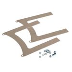 Revotec Electrical Universal Alloy Cooling Fan Brackets Pair 280mm/11'' Fan Size