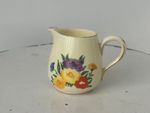 Vintage Royal Doulton England Floral Cream/Milk Jug, hand painted 