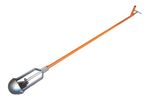 Drain Gully Silt Grab 3"/76mm Round Scoop with 5ft/1500mm Handle Free P&P