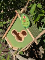 Genuine Vintage Mickey Mouse Bird House/Nesting Box Disneyland Resort Paris 2006