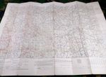 WW1 TRENCH MAP with OPERATIONAL MARKINGS from the BATTLE of PASSCHENDAELE