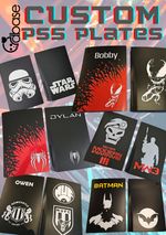 Playstation PS5 custom plates covers: Spiderman, film, book, game - free P&P