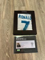 Cristiano Ronaldo Real Madrid Hand Signed Icons Jersey