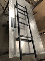 vauxhall vivaro/nissan primastar/renault trafic roofrack ladder