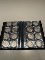 Collection Of 80 Coins In Booklet, American, English Chinese,European!! READ