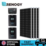 Renogy N-Type Solar Panel Kit 100W 200W 400W Starter 12V w/ Charge Controller RV