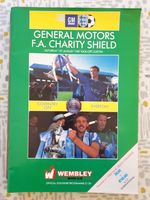 Coventry City v Everton - FA Charity Shield Programme - 1st August 1987 Wembley