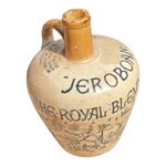 Old Antique Vintage Hand Made Porcelain Jeroboam Royal Blend Whisky Jug / Pot